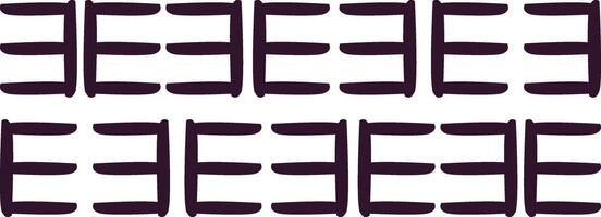 Ethnic Style Borders. Abstract African Tribal Pattern vector