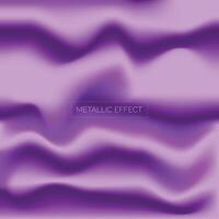 Metallic purple textured background reflective flow vector