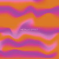 Metallic bronze and purple textured background reflective flow vector