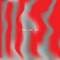 metálico rojo y rojo texturizado antecedentes reflexivo fluido forma vector