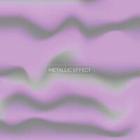 Metallic purple and grey textured background reflective flow vector