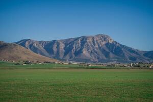 the mountain of guerioun algeria photo
