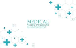 white medical wallpaper.cross shape. vector