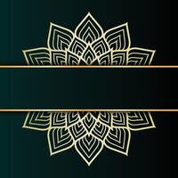 Creative luxury ornamental mandala pattern sketch art design vector