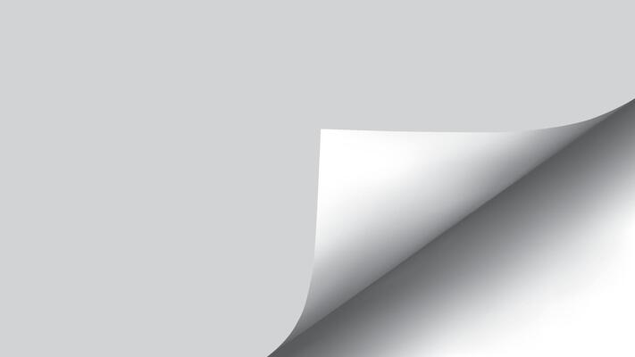 Abstract image of a gray book being opened. 3D illustration.