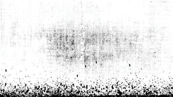 urbano antecedentes textura . polvo cubrir angustia granoso sucio efecto. afligido ilustración. aislado negro en blanco antecedentes. vector