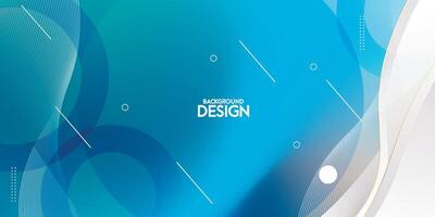 modern abstract fluid background design vector