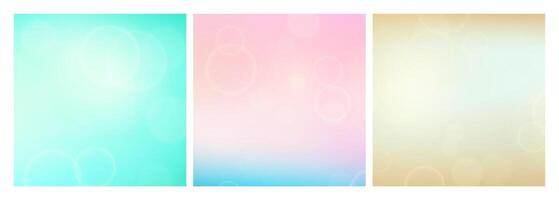 Abstract background with blur bokeh light effect vector