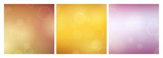 Abstract background with blur bokeh light effect vector