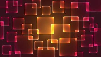 Square pattern has a light from the back as a background. vector