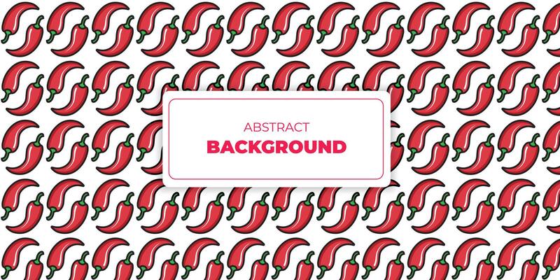 Chili peppers seamless pattern.