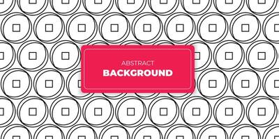 Abstract Overlap Circle Pattern illustration modern vector
