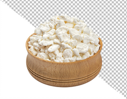 ciotola di Villetta formaggio isolato su bianca sfondo psd