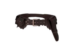 3d rendering cowboy belt with cases photo