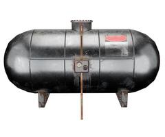 3d rendering metal gas tank photo