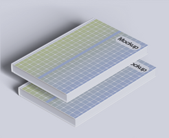 rilegato libro modello modificabile psd