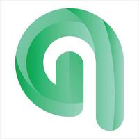 Green C letter logo. G C e letter smart gradient logo. abstract logo design. logo for company business. green letter e. green letter G vector