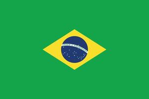 National flag of Brazil Flag of Brazil vector