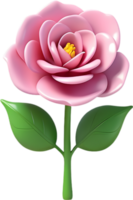 en minimalistisk rosebud ikon. ai-genererad. png