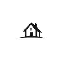 Collection of Simple House Logo Designs Isolated png