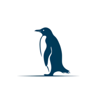 coleção do simples pinguim logotipo desenhos isolado png