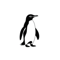 Collection of Simple Penguin Logo Designs Isolated png