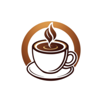 verzameling van gemakkelijk koffie kop logo ontwerpen geïsoleerd png