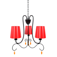 Chandelier isolated on transparent background png