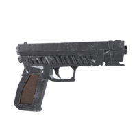 Handgun isolated on transparent png