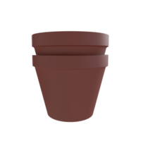 Pot isolated on transparent png