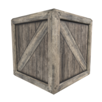 Crate isolated on transparent background png