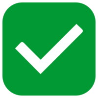 square green check mark png