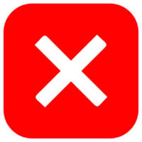 square red cross mark png