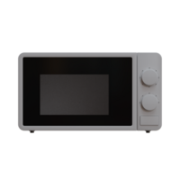 Microwave 3D Render Design Element png