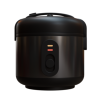 Rice Cooker 3D Render Design Element png