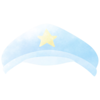 polizia cappello o militare cappello e icona cappello png