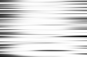 Black and white striped abstract background overlay. Motion effect. Graphic illustration with transparent background. png