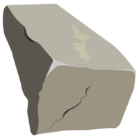 Rau grau Stein Blöcke. Felsen Plattformen, Sockel zum Bad Dekor oder Sommer- Meer Strand. png