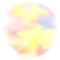 cradiente de colores nube elementos. png