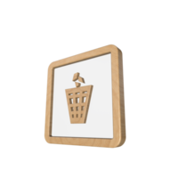 Business icon 3D render png