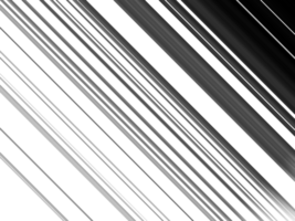 Black and white striped abstract background overlay. Motion effect. Graphic illustration with transparent background. png