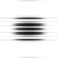 Black and white striped abstract background overlay. Motion effect. Graphic illustration with transparent background. png