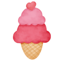 süß Eis Creme. png