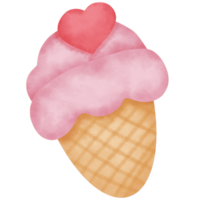 Cute ice cream. png