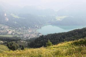 A view of the Austrian Countryside at St Gilgen photo