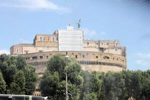 A view of Rome in Italy photo