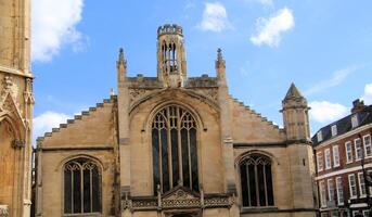 un ver de York catedral en un soleado primavera día foto