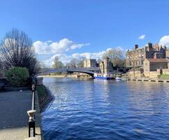 A view of the River Ouse at York photo