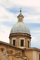 A view of Rome in Italy photo