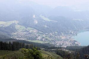 A view of the Austrian Countryside at St Gilgen photo